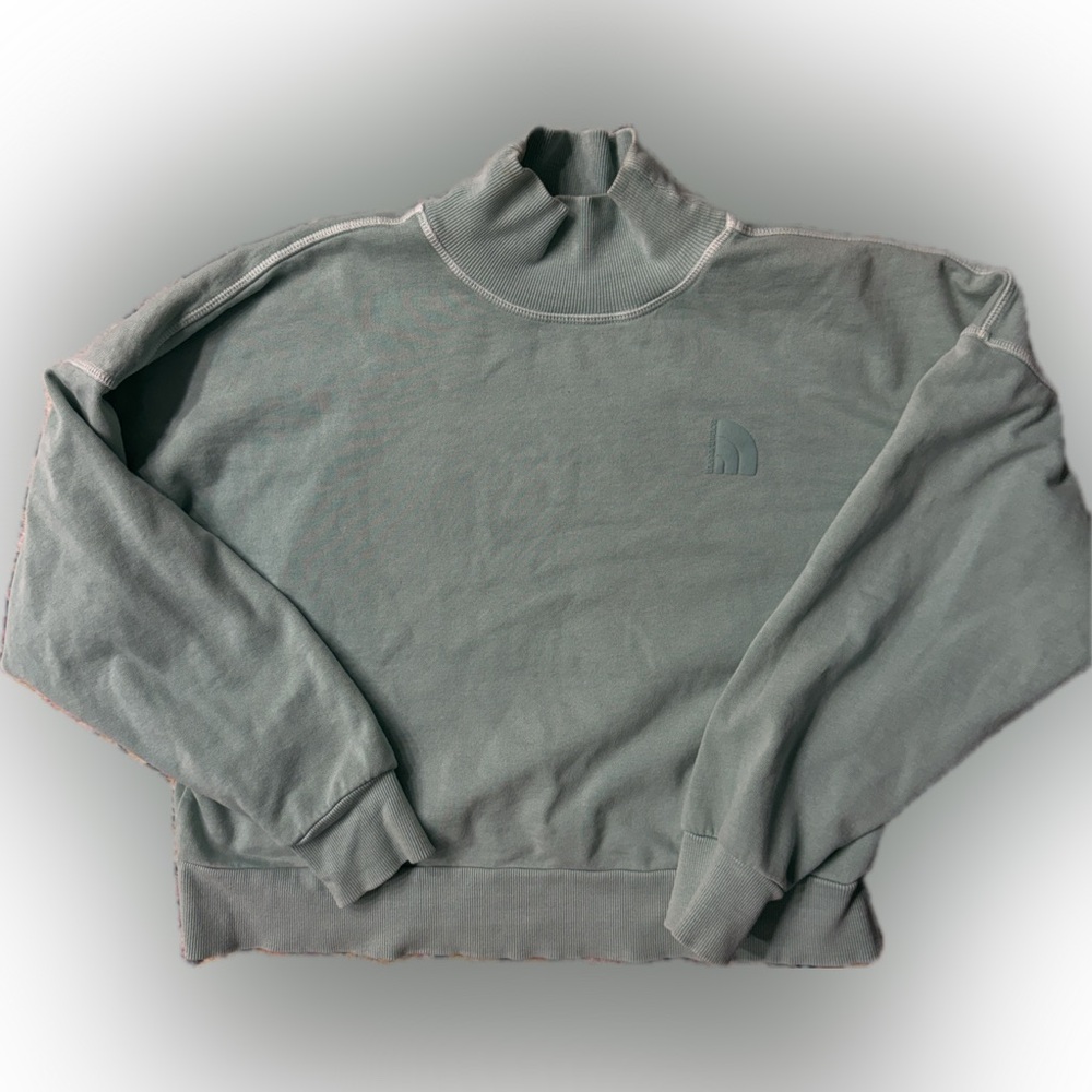 The North Face Women's Pullover in Mint Green